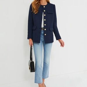 Tuckernuck Navy Blazer with Gold Buttons